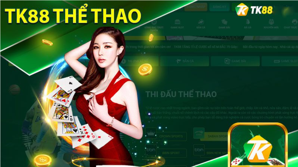 Các sảnh game siêu hot tại nhà cái Tk88